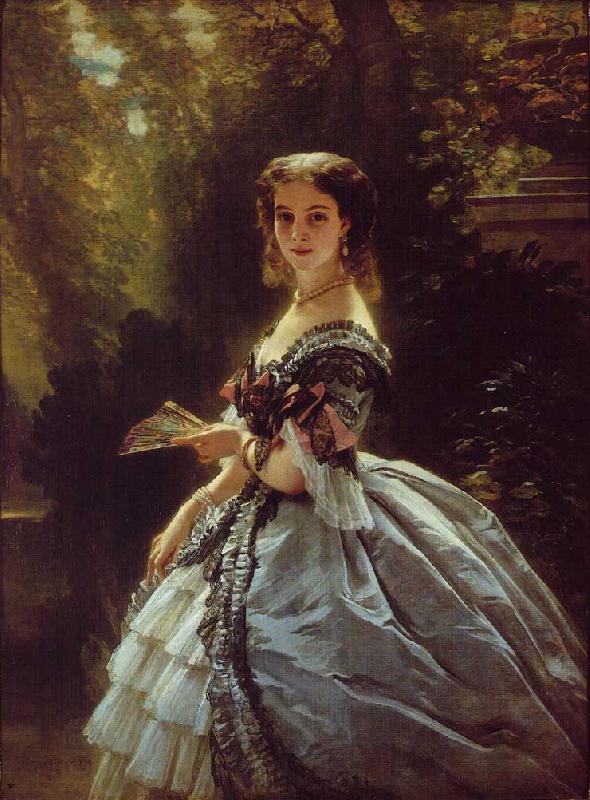 Franz Xaver Winterhalter Princess Elizabeth Esperovna Belosselsky-Belosenky, Princess Troubetskoi China oil painting art